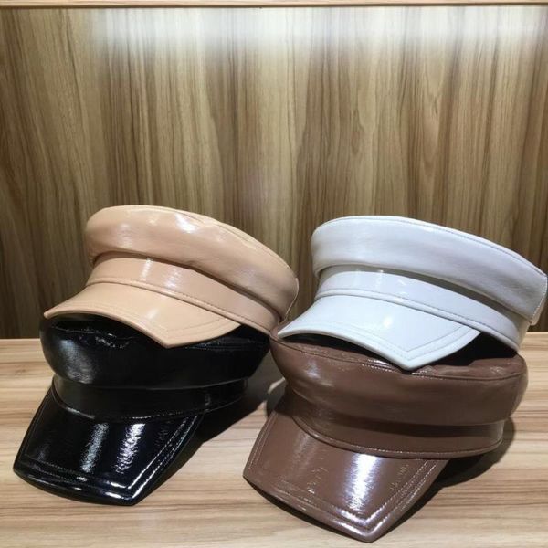 202008-yy soft pu solid square brim fashion street leisure octagonal hat men women visors cap1, Blue;gray
202008-yy soft pu solid square brim fashion street leisure octagonal hat men women visors cap1, Blue;gray