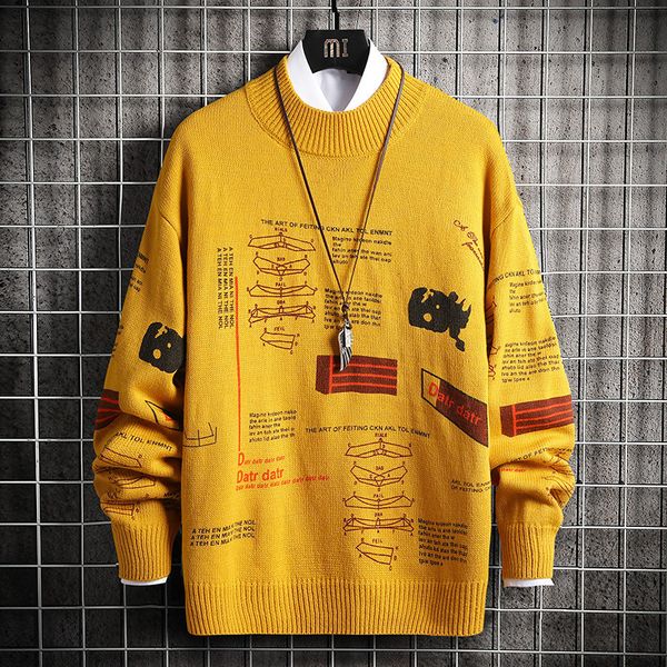 2021 new mens autumn winter sweaters trendy doodle pattern men casual harajuku style wool knitted male sweater round neck d1xv, White;black
2021 new mens autumn winter sweaters trendy doodle pattern men casual harajuku style wool knitted male sweater round neck d1xv, White;black