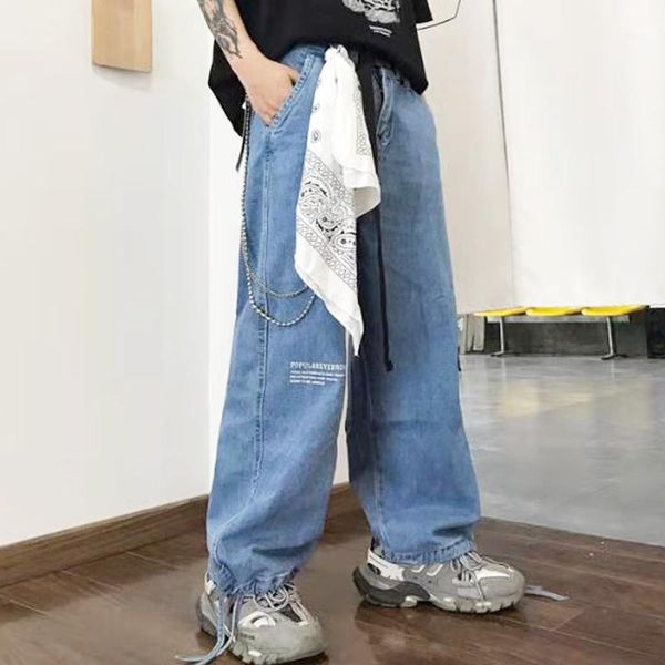 2019 autumn and winter new korean version of loose fashion trend cotton solid color sports jeans hip hop streetwear1, Blue
2019 autumn and winter new korean version of loose fashion trend cotton solid color sports jeans hip hop streetwear1, Blue