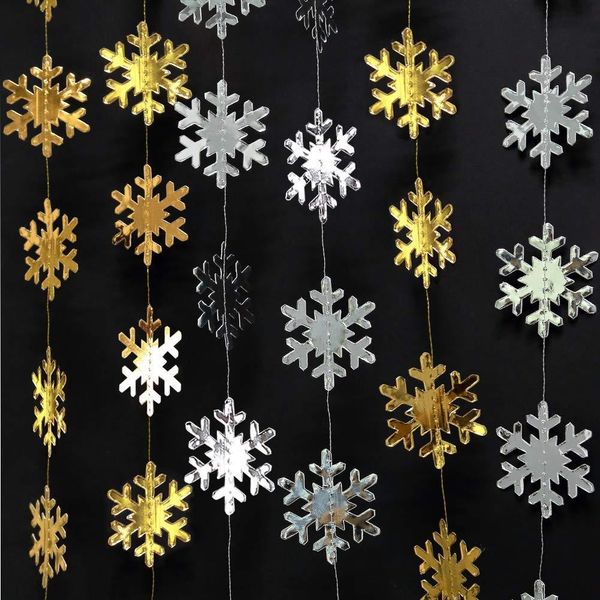 cisfe gold silver white hanging blue 4-meter small snowflake flower new year and winter decoration flower hanging ornaments and ornaments di
cisfe gold silver white hanging blue 4-meter small snowflake flower new year and winter decoration flower hanging ornaments and ornaments di