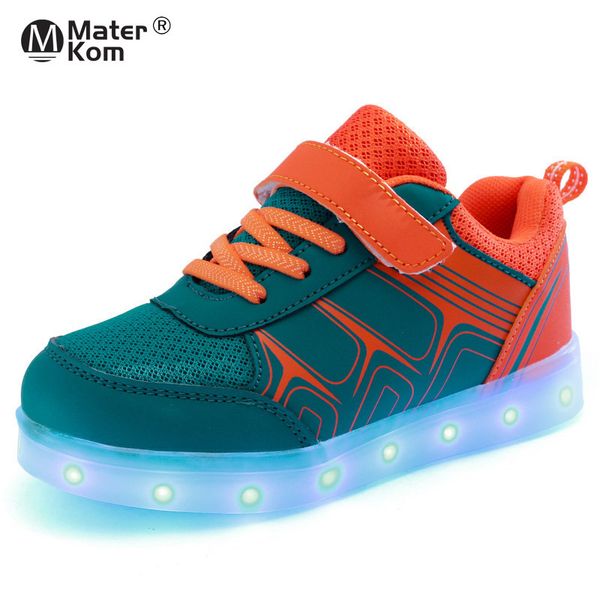 size 25-37 children non-slip glowing casual luminous sneakers for boys&girls backlight hook loop led light up shoes, Black
size 25-37 children non-slip glowing casual luminous sneakers for boys&girls backlight hook loop led light up shoes, Black
