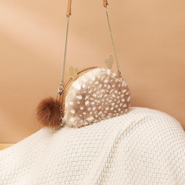 autumn and winter new fashion tide female single shoulder bags casual all-match messenger plush cornu cervi women's bags hlj-83
autumn and winter new fashion tide female single shoulder bags casual all-match messenger plush cornu cervi women's bags hlj-83