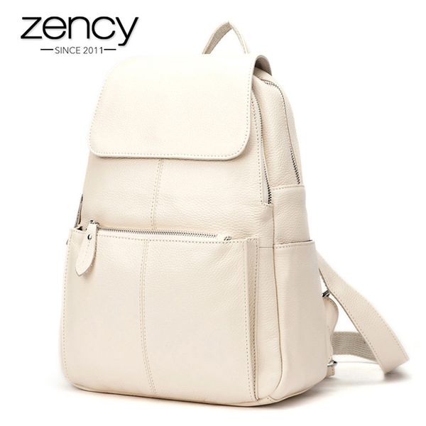 zency fashion soft genuine leather large women backpack a+ ladies daily casual travel bag knapsack schoolbag book c1008
zency fashion soft genuine leather large women backpack a+ ladies daily casual travel bag knapsack schoolbag book c1008