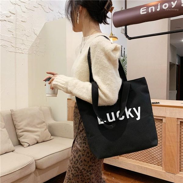 women canvas bag funny letter print shopping shoulder bag reusable female handle bags environmental simple versatile1
women canvas bag funny letter print shopping shoulder bag reusable female handle bags environmental simple versatile1