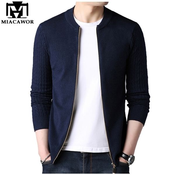 miacawor sweater men cardigan blusa de frio masculino solid casual knitwear sweater slim fit zipper sweater pull homme y061 201201, White;black
miacawor sweater men cardigan blusa de frio masculino solid casual knitwear sweater slim fit zipper sweater pull homme y061 201201, White;black