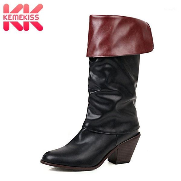 boots kemekiss size women high heel thick woman knee fashion party footwear 34-431, Black
boots kemekiss size women high heel thick woman knee fashion party footwear 34-431, Black