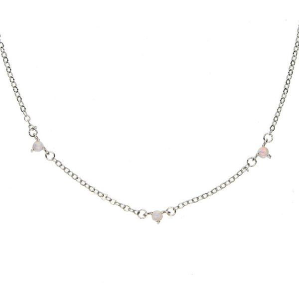 gold filled chain short choker necklace 3mm 3 pcs white fire opal women female fashion opal elegant stunning necklace 36+7cm, Silver
gold filled chain short choker necklace 3mm 3 pcs white fire opal women female fashion opal elegant stunning necklace 36+7cm, Silver