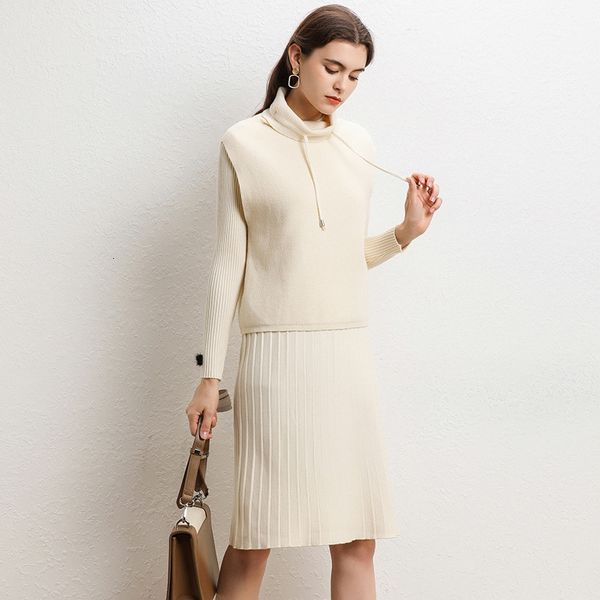 2021 new female 2nd piece solid collar vest neck full length sleeves at knee height dressed lady elegant office defines autumn vven, Gray
2021 new female 2nd piece solid collar vest neck full length sleeves at knee height dressed lady elegant office defines autumn vven, Gray