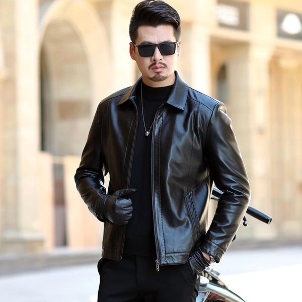 men's fur & faux leather jacket men soft pu male business casual coats man jaqueta masculinas inverno couro large size xxxl 4xl, Black
men's fur & faux leather jacket men soft pu male business casual coats man jaqueta masculinas inverno couro large size xxxl 4xl, Black