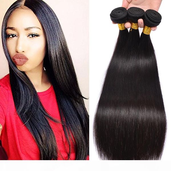 brazilian virgin human hair weave 3bundles 100% unprocessed brazilian peruvian indian malaysian straight remy hair extensions natural color, Black;brown
brazilian virgin human hair weave 3bundles 100% unprocessed brazilian peruvian indian malaysian straight remy hair extensions natural color, Black;brown