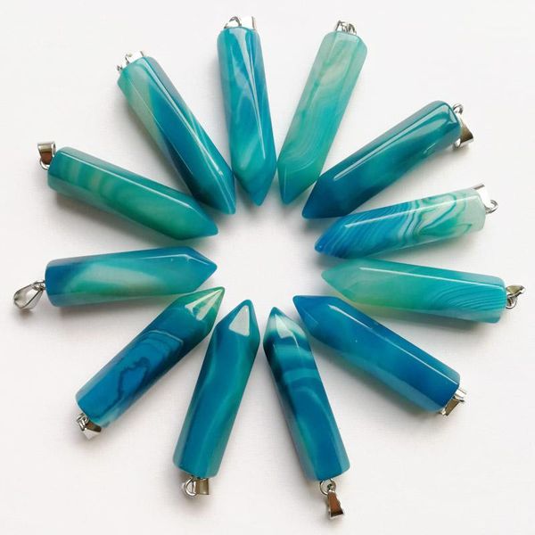 natural fashion blue onyx stone crystal pillar pendants & necklaces for making jewelry charm point diy pendant 12pcs/lot1, Black
natural fashion blue onyx stone crystal pillar pendants & necklaces for making jewelry charm point diy pendant 12pcs/lot1, Black