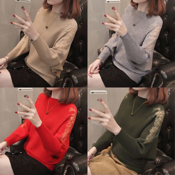 h2rle autumn 2020 new pullover line pullovershort pullover sweater women's whjsl one pulloverlace collar lace hollow stitching knitteds, White;black
h2rle autumn 2020 new pullover line pullovershort pullover sweater women's whjsl one pulloverlace collar lace hollow stitching knitteds, White;black