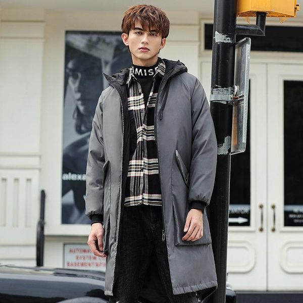 down jacket men's 2020 new winter hooded fashion short white duck down cotton padded jacket, Black
down jacket men's 2020 new winter hooded fashion short white duck down cotton padded jacket, Black