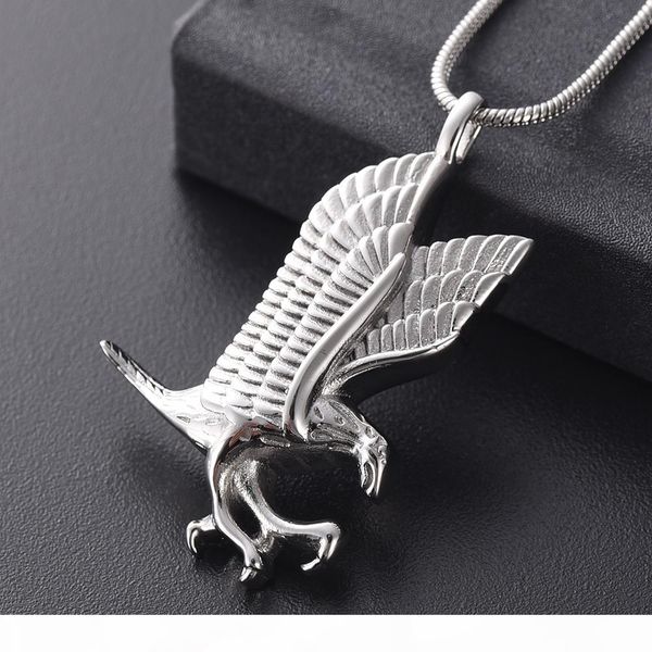 ijd10077 volant eagle memorial urn necklace 316l stainless steel women men keepsake cremation jewelry hold pet ashes, Silver
ijd10077 volant eagle memorial urn necklace 316l stainless steel women men keepsake cremation jewelry hold pet ashes, Silver