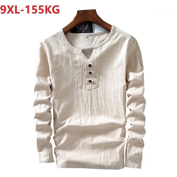 men linen tshirt long sleeve vintage japan china style antumn cotton large size big 7xl 8xl 9xl 10xl casual t-shirts v-neck blue1, White;black
men linen tshirt long sleeve vintage japan china style antumn cotton large size big 7xl 8xl 9xl 10xl casual t-shirts v-neck blue1, White;black