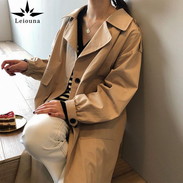 leiouna full solid casual long sleeve slim long 2020 new fashion women korean section coat autumn color warm winter ladies coatx1020, Black
leiouna full solid casual long sleeve slim long 2020 new fashion women korean section coat autumn color warm winter ladies coatx1020, Black