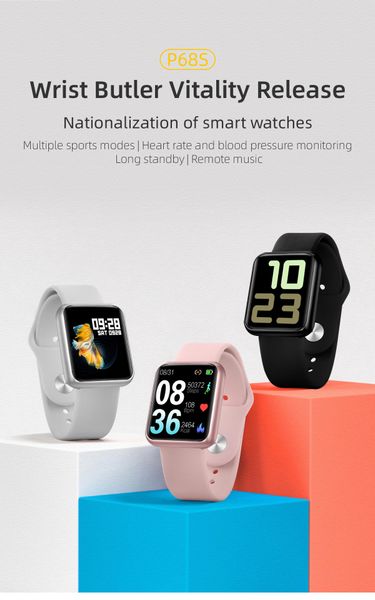 smartwatch men women fitness wristband watch remote control music heart rate blood pressure
smartwatch men women fitness wristband watch remote control music heart rate blood pressure