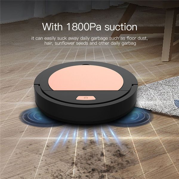 1800pa suction robot vacuum cleaner automatic movable floor sweeper home pet hair cleaning rechargeable intelligent sweeping 50
1800pa suction robot vacuum cleaner automatic movable floor sweeper home pet hair cleaning rechargeable intelligent sweeping 50