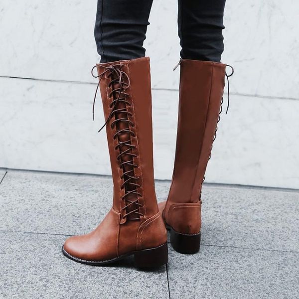 pxelena new vintage riding knight knee high boots women low heels round toe casual comfort combat motorcycle long boots1, Black
pxelena new vintage riding knight knee high boots women low heels round toe casual comfort combat motorcycle long boots1, Black