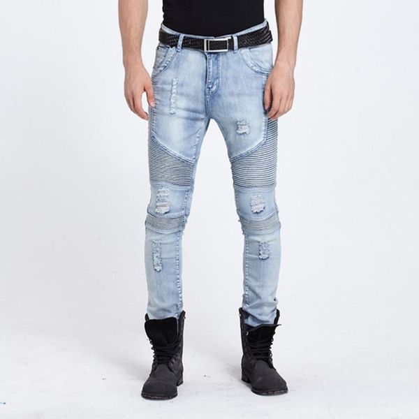 hi-street fashion brand mens ripped rider biker jeans motorcycle slim washed black blue moto denim pants joggers for skinny men
hi-street fashion brand mens ripped rider biker jeans motorcycle slim washed black blue moto denim pants joggers for skinny men