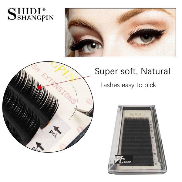 shidishangpin 12 row mink faux eyelashes extension individual false lashes natural handmade eyelashes makeup maquiagem cilios yxlyvs
shidishangpin 12 row mink faux eyelashes extension individual false lashes natural handmade eyelashes makeup maquiagem cilios yxlyvs