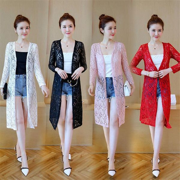 women summer long sleeve shrug lace bridal cape jacket elegant wraps beach shawl bolero plus size long sun protection clothing, Black;white
women summer long sleeve shrug lace bridal cape jacket elegant wraps beach shawl bolero plus size long sun protection clothing, Black;white