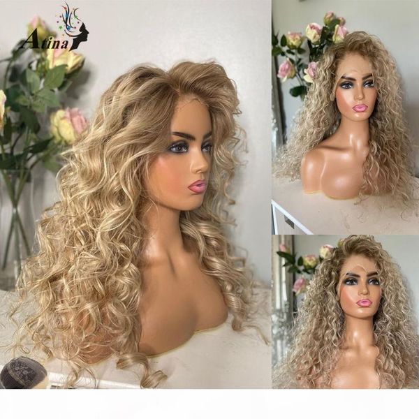 613 loose wave lace wig pre plucked hd transparent glueless weave remy human hair wigs for black women 180 dencity closure atina, Black;brown
613 loose wave lace wig pre plucked hd transparent glueless weave remy human hair wigs for black women 180 dencity closure atina, Black;brown
