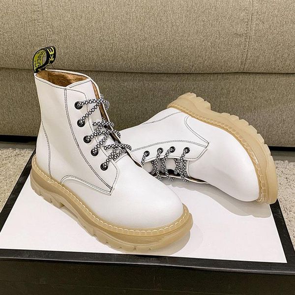 ladies boots 2020 winter white khaki lace-up flat pu leather boots woman trendy fashion all-match knight, Black
ladies boots 2020 winter white khaki lace-up flat pu leather boots woman trendy fashion all-match knight, Black