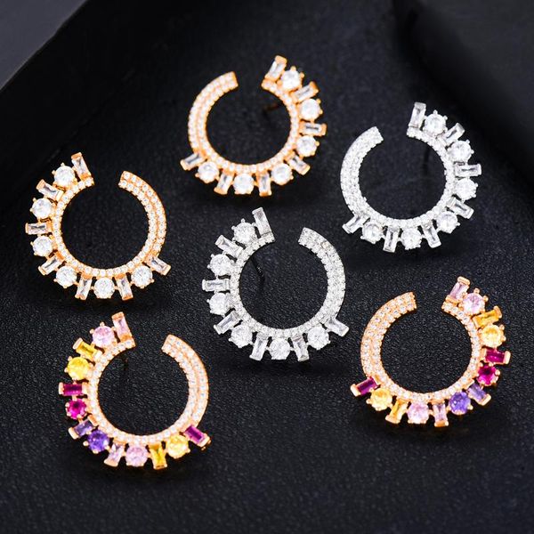 stud godki uique multicolor geometric cluster earrings for women wedding party fashion dubai bridal jewelry gift 2021, Golden;silver
stud godki uique multicolor geometric cluster earrings for women wedding party fashion dubai bridal jewelry gift 2021, Golden;silver