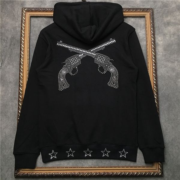 men's 100% cotton hoodies rhinestone double gun five-pointed star print sweatshirt men sweaterwear dd|41935d528 40bd, Black
men's 100% cotton hoodies rhinestone double gun five-pointed star print sweatshirt men sweaterwear dd|41935d528 40bd, Black