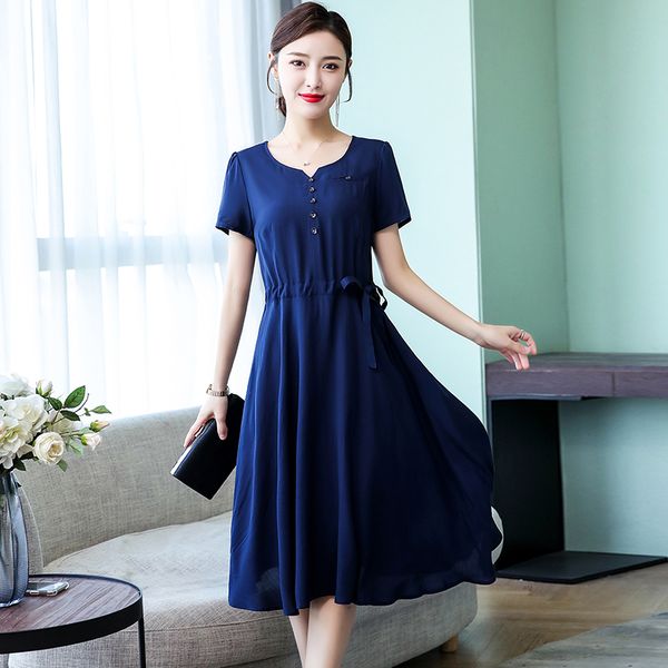 Women Plus Size Button Lace Up Short Sleeve V-neck Knee-length A-line Simple 8 Colour Big Swing Skirt Holiday Coctail Dress 9435 party, Flower 1
Women Plus Size Button Lace Up Short Sleeve V-neck Knee-length A-line Simple 8 Colour Big Swing Skirt Holiday Coctail Dress 9435 party, Flower 1
