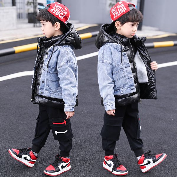 spadded cuhk boys' children's long down cotton jacket 10 extra thick foreign style 12 autumn winter wear boy 15 years, Blue;gray
spadded cuhk boys' children's long down cotton jacket 10 extra thick foreign style 12 autumn winter wear boy 15 years, Blue;gray