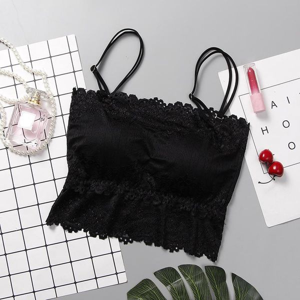 basic style all-match women ladies solid color lace underwear sling bra boob tube intimates zfs0615, Black;white
basic style all-match women ladies solid color lace underwear sling bra boob tube intimates zfs0615, Black;white
