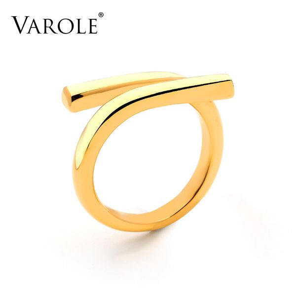 varole minimalist rings for women crossing lines gold color finger ring fashion jewelry party gift wholesale
varole minimalist rings for women crossing lines gold color finger ring fashion jewelry party gift wholesale