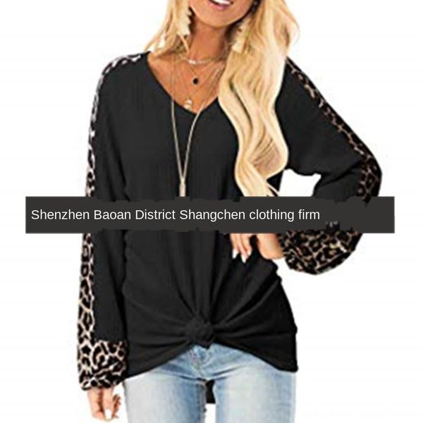 2019 women's waffle panel leopard print raglan long sleeve coattwist v-neck loose 2019 women's waffle panel leopard print raglan l, White
2019 women's waffle panel leopard print raglan long sleeve coattwist v-neck loose 2019 women's waffle panel leopard print raglan l, White