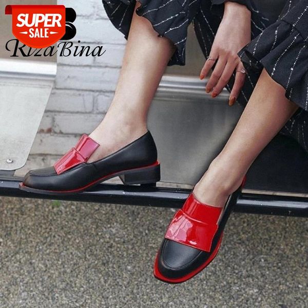 rizabina women pumps shoes fashion round toe genuine leather shoes women mature style slip on office work footwear size 34-39 #ij0a
rizabina women pumps shoes fashion round toe genuine leather shoes women mature style slip on office work footwear size 34-39 #ij0a