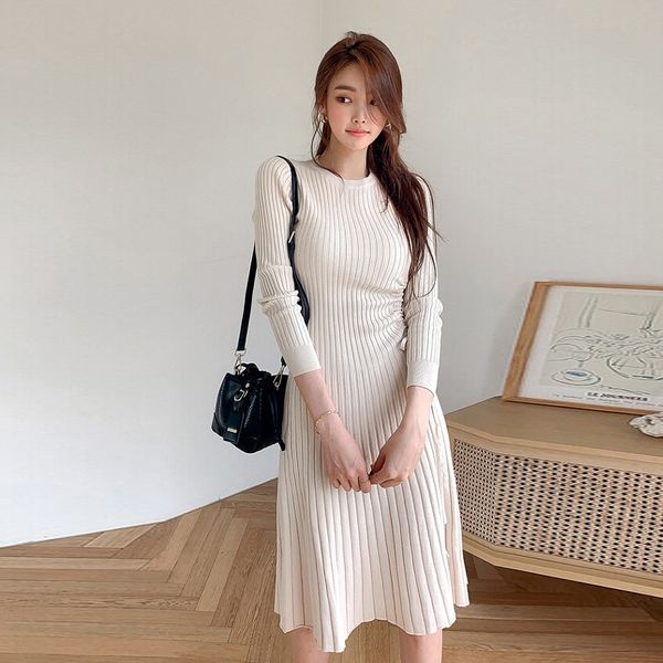 lightlady temperament women's 2020 new autumn goddess style long sleeve dress sweater dress knitted sweater bottom skirt qy7sx, White;black
lightlady temperament women's 2020 new autumn goddess style long sleeve dress sweater dress knitted sweater bottom skirt qy7sx, White;black