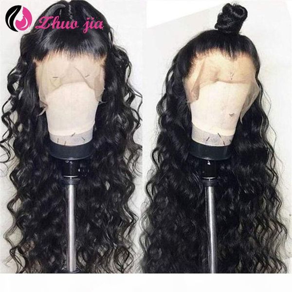 zhuo jia lace front human hair wigs pre plucked loose wave lace front wig brazilian hair 13x4 transparent lace wigs for women, Black
zhuo jia lace front human hair wigs pre plucked loose wave lace front wig brazilian hair 13x4 transparent lace wigs for women, Black