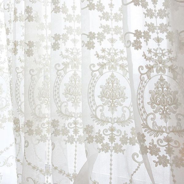 curtain & drapes luxury embroidery cotton curtains fabric tulle for bedroom sheer living room window treatments
curtain & drapes luxury embroidery cotton curtains fabric tulle for bedroom sheer living room window treatments