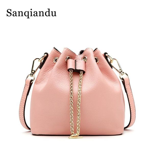 brand small shoulder bag for women genuine leather messenger bags ladies handbag with chains female crossbody bag mini bucket
brand small shoulder bag for women genuine leather messenger bags ladies handbag with chains female crossbody bag mini bucket