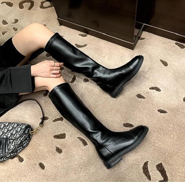 women boots winter snow booties triple black white elastic pleated thick bottom womens boot leather shoes size 35-40 02
women boots winter snow booties triple black white elastic pleated thick bottom womens boot leather shoes size 35-40 02