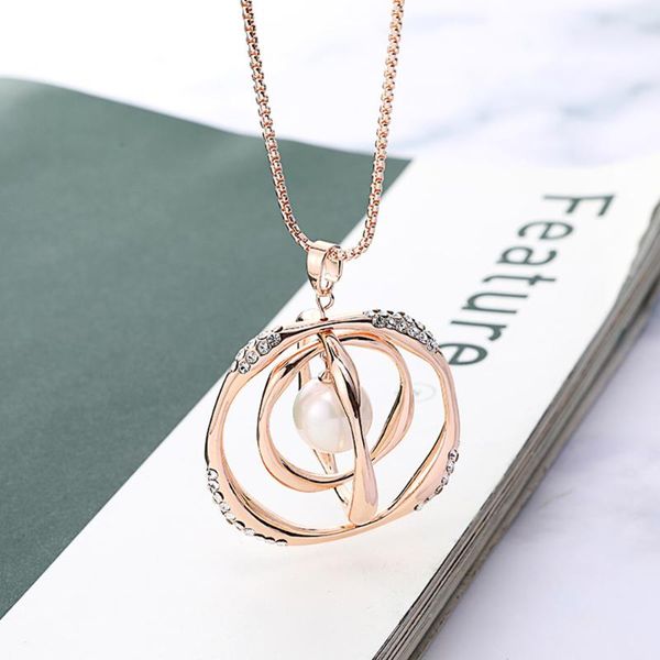 gold waved circles with pearl pendant necklace for women color crystal geometric round long necklace 2020 fashion jewelry gift, Silver
gold waved circles with pearl pendant necklace for women color crystal geometric round long necklace 2020 fashion jewelry gift, Silver