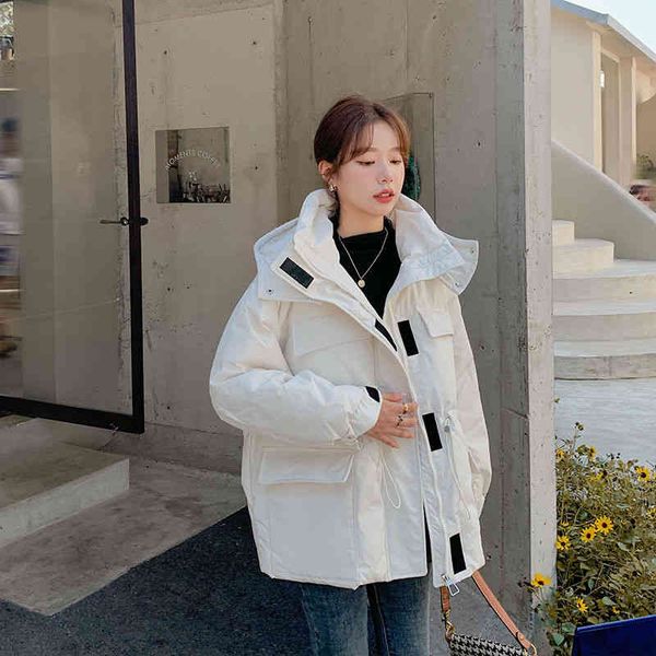 stall new korean version in winter 2021, small man with loose waist, short white duck down jacket, female, nanxijia nxja009, Black
stall new korean version in winter 2021, small man with loose waist, short white duck down jacket, female, nanxijia nxja009, Black