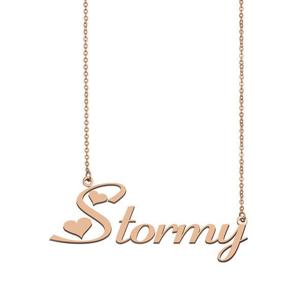 stormy name necklace custom nameplate pendant for women girls birthday gift kids friends jewelry 18k gold plated stainless steel, Silver
stormy name necklace custom nameplate pendant for women girls birthday gift kids friends jewelry 18k gold plated stainless steel, Silver