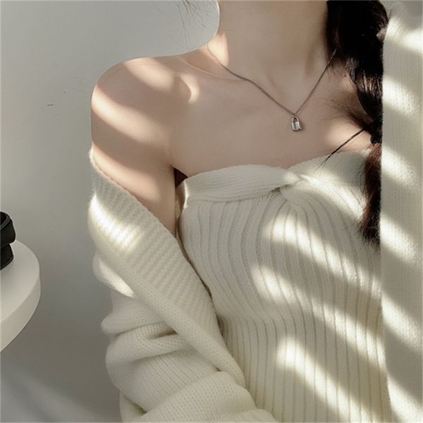 2021 new 2021 early spring cardigan new fashion western two-piece knit short + long-sleeved sweater coat kpoz, White;black
2021 new 2021 early spring cardigan new fashion western two-piece knit short + long-sleeved sweater coat kpoz, White;black