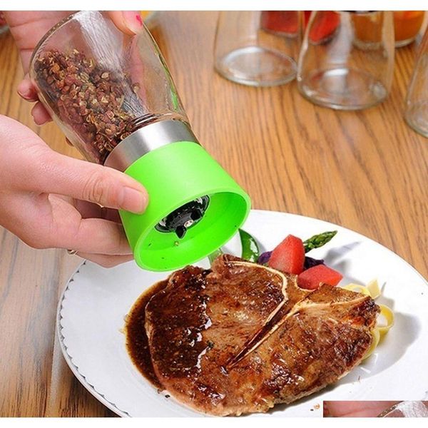 salt and pepper mill grinder glass pepper grinder shaker salt container connt jar holder new c jllycc powerstore2012
salt and pepper mill grinder glass pepper grinder shaker salt container connt jar holder new c jllycc powerstore2012