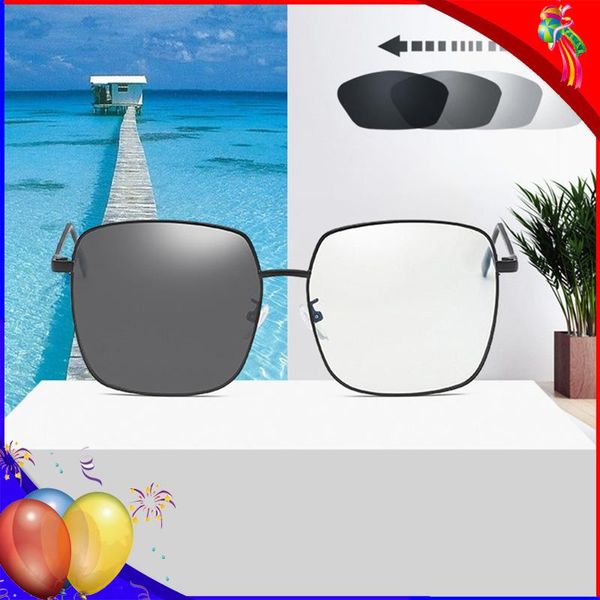 sunglasses pochromic men anti blue ray light blocking eyewear retro square computer glasses women alloy discoloration, White;black
sunglasses pochromic men anti blue ray light blocking eyewear retro square computer glasses women alloy discoloration, White;black