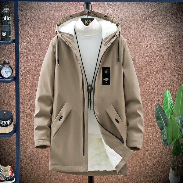 2021 Winter Men Big Windbreaker with Hood Trend Male Jacket Youth Coat Size -4xl UA3W, Tan;black
2021 Winter Men Big Windbreaker with Hood Trend Male Jacket Youth Coat Size -4xl UA3W, Tan;black