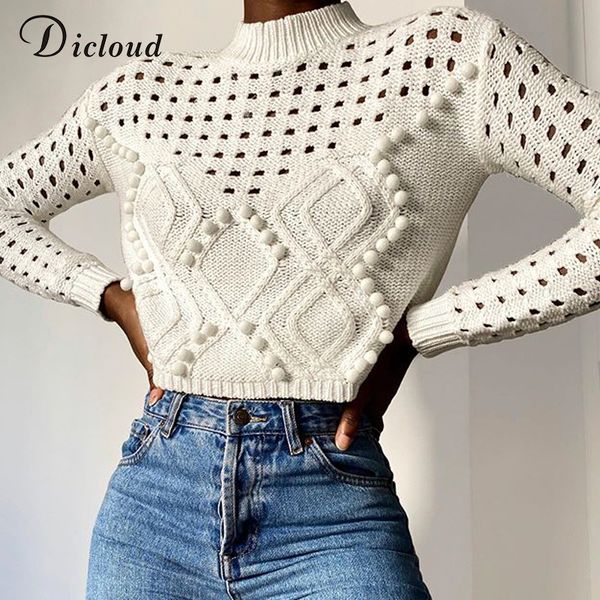 dicloud hollow out white sweaters women autumn winter 2020 turtleneck long sleeve knitted jumpers casual ladies pullovers black lj201127, White;black
dicloud hollow out white sweaters women autumn winter 2020 turtleneck long sleeve knitted jumpers casual ladies pullovers black lj201127, White;black
