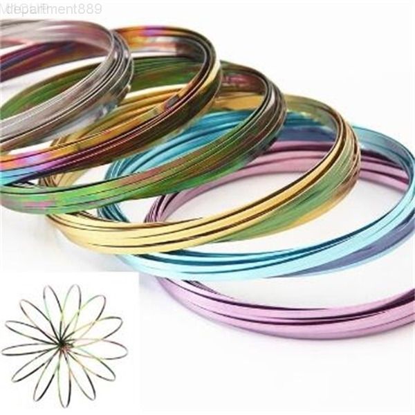 9 colors toys arm toy flow rings kinetic spring bracelet science educational sensory interactive cool cca9279 50pcs
9 colors toys arm toy flow rings kinetic spring bracelet science educational sensory interactive cool cca9279 50pcs